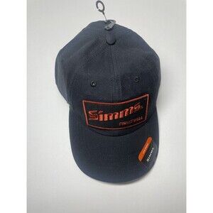 Simms Fish It Well Adjustable Low Crown Cap Black OSFM